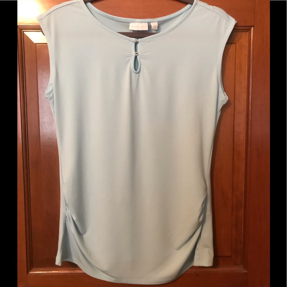 Light blue blouse